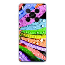 Чехлы (ART) Цветы на ZTE Nubia V70 Max (VPrint) (Семицветик)