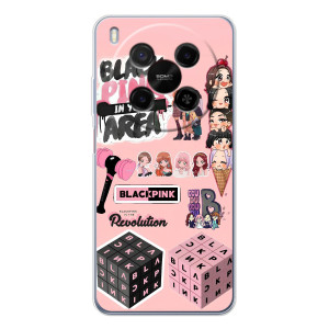Чохли з картинкою для ZTE Nubia V70 Max – BLACK PINK колаж