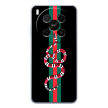 Чохли бренд ГУЧЧІ для ZTE Nubia V70 Max – Змій Гуччі