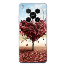 Чехлы для любимой на ЗТЭ Нюбия В70 Макс (VPrint) (Дерево сердце)