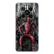 Чехлы Фильмы для ЗТЭ Нюбия В70 Макс (VPrint) – Дэдпул на троне