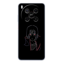 Чехлы на тему: Итачи Учиха для ZTE Nubia V70 Max (AlphaPrint) – силуэт Итачи