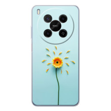 Чехлы с Цветами для ZTE Nubia V70 Max (VPrint) (Желтый цветок)