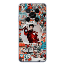 Чехлы с героями Марвел ZTE Nubia V70 Max (VPrint) (Айронмен)