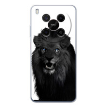 Чехлы с картинками животных ZTE Nubia V70 Max (Черный ЛЕВ)