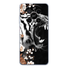 Чехлы с картинками животных ZTE Nubia V70 Max (Стильный ТИГР)