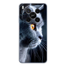 Чехлы с Котиками для ZTE Nubia V70 Max (VPrint) (Серый Кот)