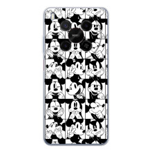 Чохли з принтом Міккі Маус на ZTE Nubia V70 Max (Колаж Микки Маус)