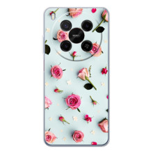 Чохли з принтом Троянд для ZTE Nubia V70 Max