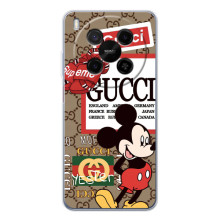 Чехол Disney Mouse ZTE Nubia V70 Max (PREMIUMPrint) (Стильный Микки)