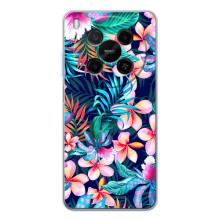 Чехол для ЗТЭ Нюбия В70 Макс - с принтом (Дизайнерские) (AlphaPrint) – Красочные цветы