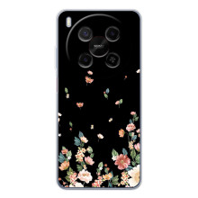 Чехол для ЗТЭ Нюбия В70 Макс - с принтом (Дизайнерские) (AlphaPrint) – Маленькие цветы