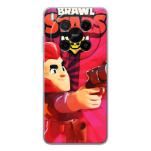 Чехол для ZTE Nubia V70 Max Бравл Старс (VPrint) – Дуэлянт Кольт