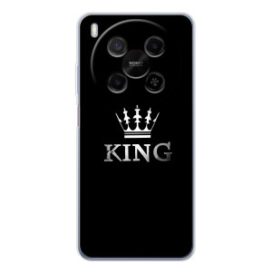 Чохол (Корона на чорному фоні) для ЗТЕ Нюбія V70 Макс – KING