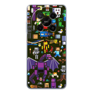 Чохол Майнкрафт на ZTE Nubia V70 Max (AlphaPrint) Minecraft