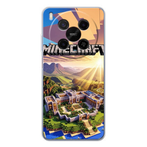Чехол майнкрафт для ZTE Nubia V70 Max – MINECRAFT