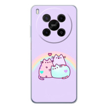 Чехол на ЗТЭ Нюбия В70 Макс с Котами (VPrint) (Радужные котики)