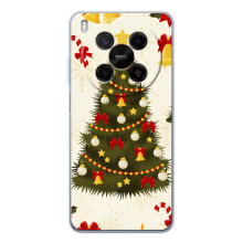 Чохол новорічна ялинка на ZTE Nubia V70 Max (Новорічний принт)