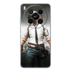 Силиконовый чехол с картинкой "Герой Pubg" на ZTE Nubia V70 Max – Пабг