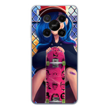 Чохол з картинкою Модні Дівчата ZTE Nubia V70 Max – Модна Дівчинка