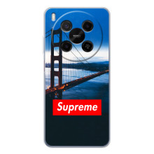 Чехол для ZTE Nubia V70 Max с картинкой Supreme (AlphaPrint) (Стиль Supreme)