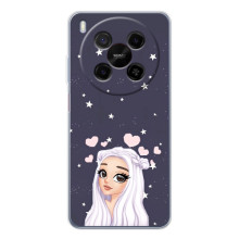 Чохол Стильні дівчата на ZTE Nubia V70 Max (Дівчина та серця)