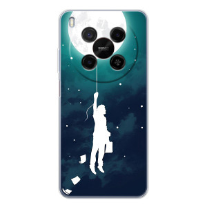 Чехол (ТПУ) с планетами на ZTE Nubia V70 Max – To The moon