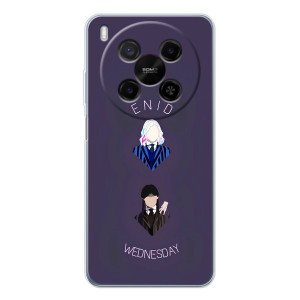 Чехлы Венсдей на ZTE Nubia V70 Max Уэнсдей (AlphaPrint)