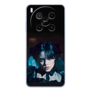 Чехлы Венсдей на ZTE Nubia V70 Max Уэнсдей (AlphaPrint)