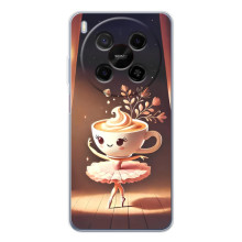 Чехол с мемом Тралалело тралала на ZTE Nubia V70 Max (Балерина капучина)