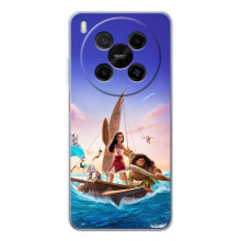 Чехол с мультфильмом Моана ZTE Nubia V70 Max – Моана и Мауи
