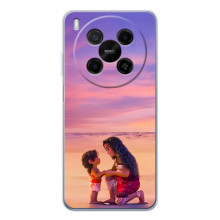 Чехол с мультфильмом Моана ZTE Nubia V70 Max – Моана и Симеа
