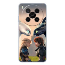 Чехол как приручить дракона на ZTE Nubia V70 Max (Гикавка и Астрид)