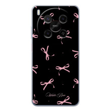 Чехол с бантиками на ЗТЭ Нюбия В70 Макс – Банты на черном