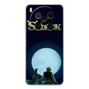 Печатный чехол с принтом Шрек для ZTE Nubia V70 Max – Shrek