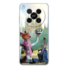 Чехол Зоотрополіс на ZTE Nubia V70 Max – Ник Джуди и змея
