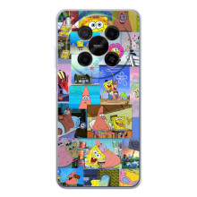 Силіконовий чохол Спанч Боб на ЗТЕ Нюбія V70 Макс (Комікси Спанч Боб)