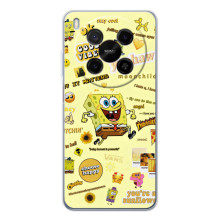 Силіконовий чохол Спанч Боб на ЗТЕ Нюбія V70 Макс (Спанч Боб біжить)