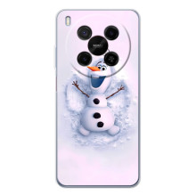 Чохол з зимовим принтом для ЗТЕ Нюбія V70 Макс (Сніговик Олов)