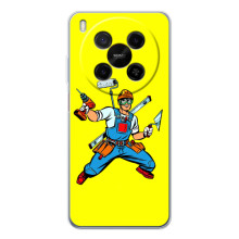 Силіконовий бампер (Працівники) на ZTE Nubia V70 Max