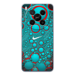 Силиконовый Чехол на ZTE Nubia V70 Max с картинкой Nike – Найк зеленый