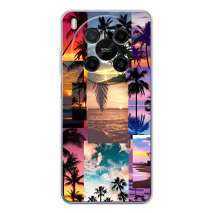 Силиконовый чехол с КАРТИНКАМИ лето для ZTE Nubia V70 Max (AlphaPrint)