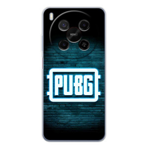 Чохол (TPU) з картинкою "Лого Пабг" на ЗТЕ Нюбія V70 Макс – Лого PUBG