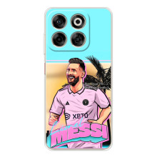 Чохли для Нубія В70 - Лео Мессі Маямі (Майами Месси)