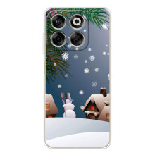 Чехлы на Новый Год ZTE Nubia V70 – Зима