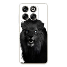 Чохли з картинкою животних ZTE Nubia V70 (Чорний ЛЕВ)