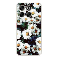 Чохол з картинкою (Стильні) Нубія В70 - (AlphaPrint) (Ромашки)