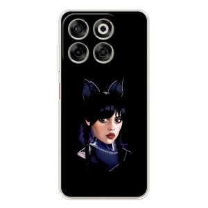 Чехлы с принтом Уэнсдей на ZTE Nubia V70 – Милая Уэнсдей