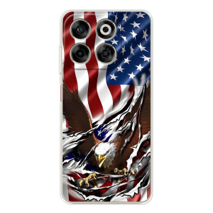 Чехол Флаг USA для ZTE Nubia V70 – Флаг USA