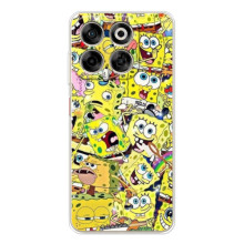 Чохол Губка Боб для Нубія В70 (Емоції Спан Боба)